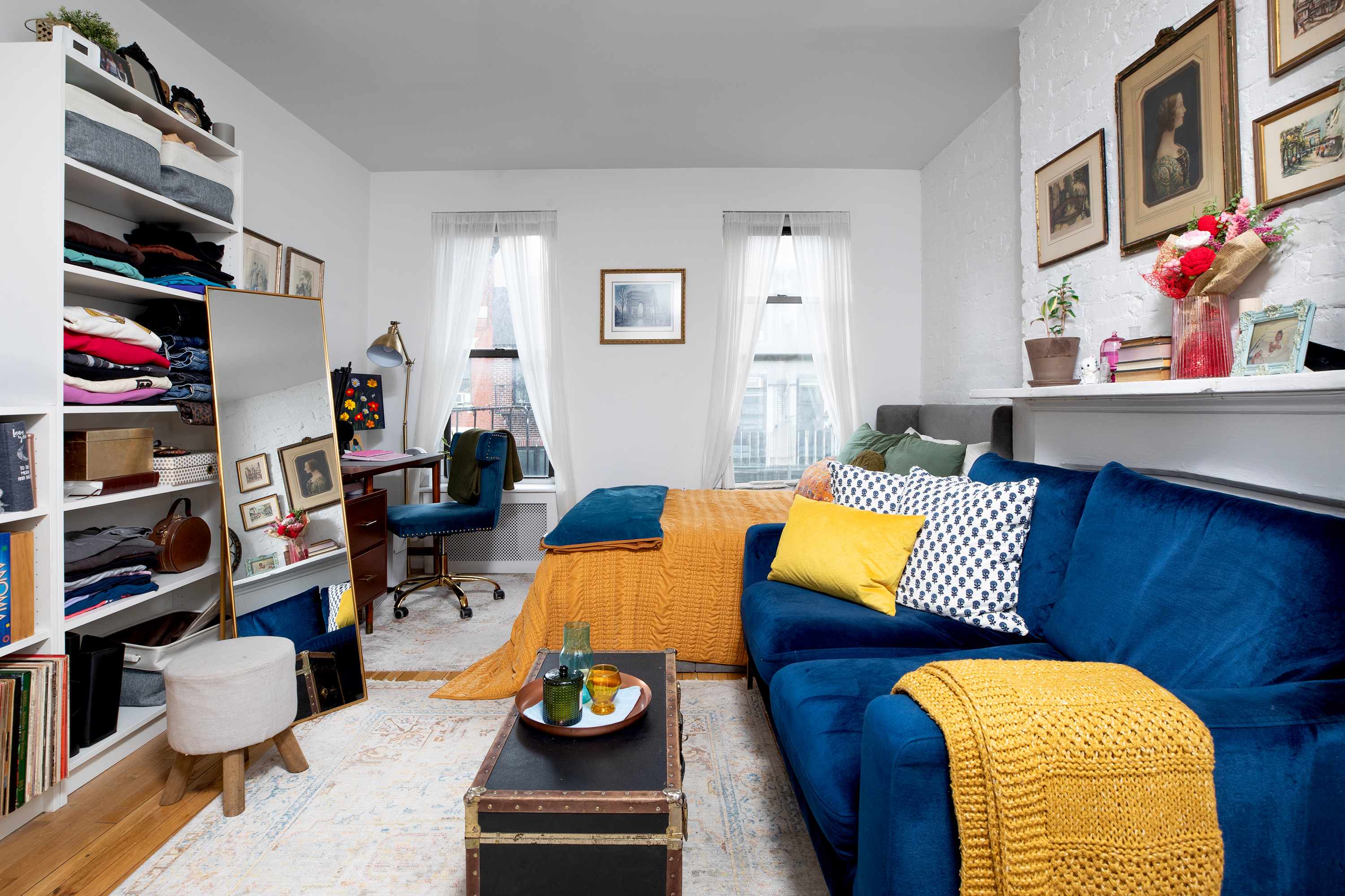 See How a Renter Solved a Tiny Studio's Storage with IKEA